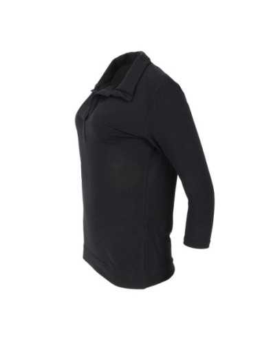 T-Shirt col V femme Uniform Works noir S