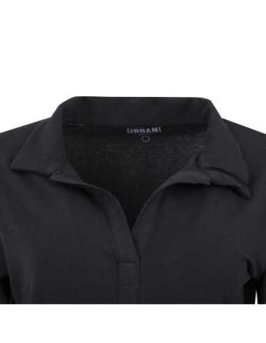 T-Shirt col V femme Uniform Works noir S