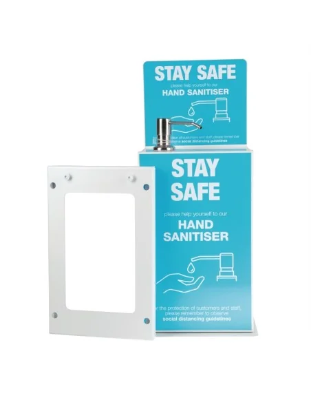 Station de désinfection des mains de comptoir/murale 5L