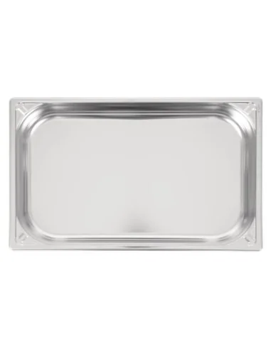 Bac inox 18/10 GN 1/1 professionnel Vogue 65mm