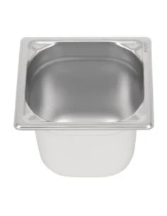 Bac inox 18/10 GN 1/6 professionnel Vogue 150mm 2