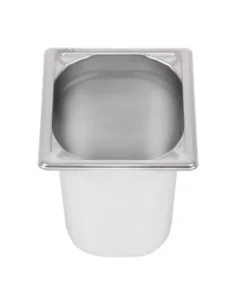 Bac inox 18/10 GN 1/6 professionnel Vogue 200mm 2
