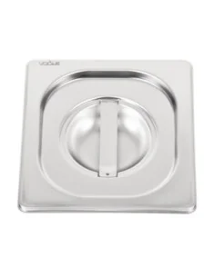 Couvercle inox 18/10 professionnel Vogue GN 1/6 2