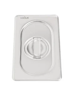 Couvercle inox 18/10 professionnel Vogue GN 1/9 2