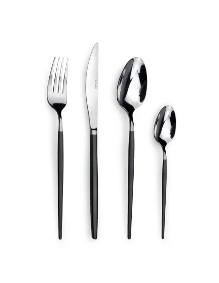 Cuillères de table noires Soprano Amefa (lot de 12)