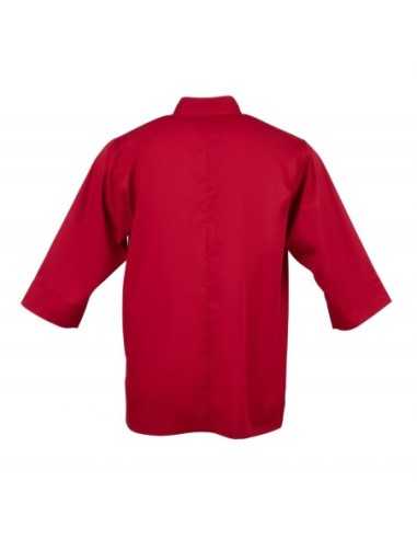 Veste de cuisine mixte Chef Works rouge L