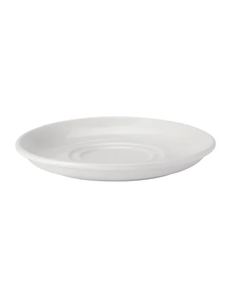 Soucoupes double puits Utopia Pure White 150 mm (lot de 24)