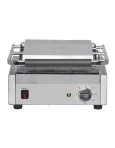 Grand gril de contact simple Bistro Buffalo rainuré/rainuré