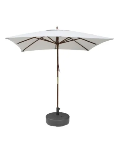 Pied de parasol en plastique noir Bolero 40L (rempli)