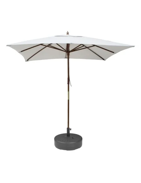Pied de parasol en plastique noir Bolero 40L (rempli)