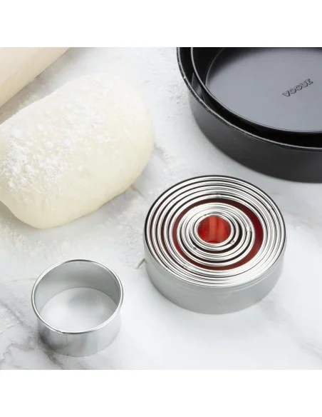 Lot d emporte-pièces ronds Vogue