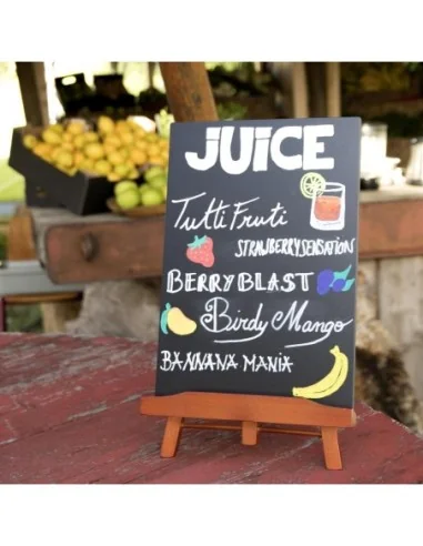 Petit chevalet de table avec ardoise A4 Securit 