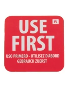 Etiquettes Hygiplas a utiliser en premier (Lot de 1000)