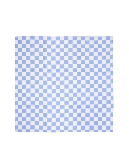 Torchon de cuisinier Vogue bleu