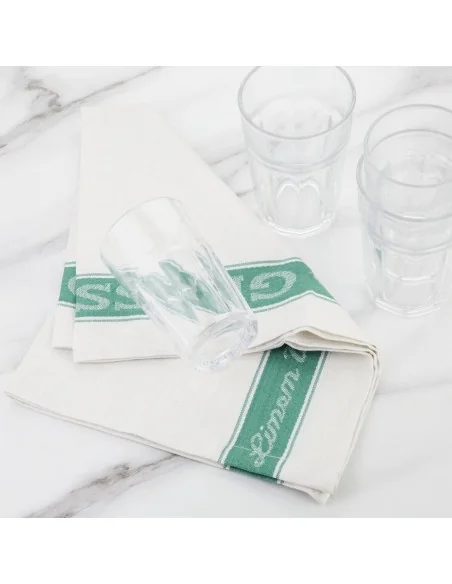 Essuie-verres Vogue verts