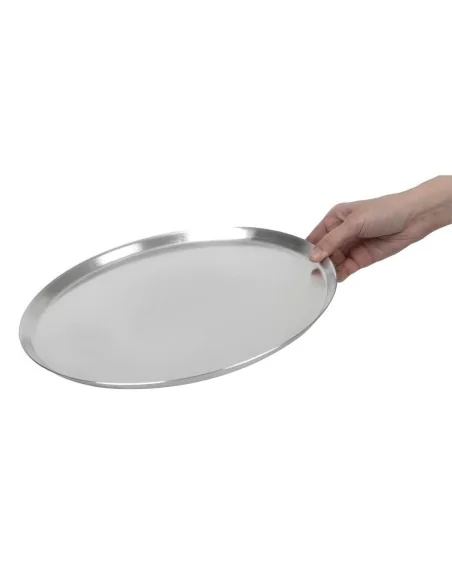 Plaque à pizza profonde en aluminium 15x305mm