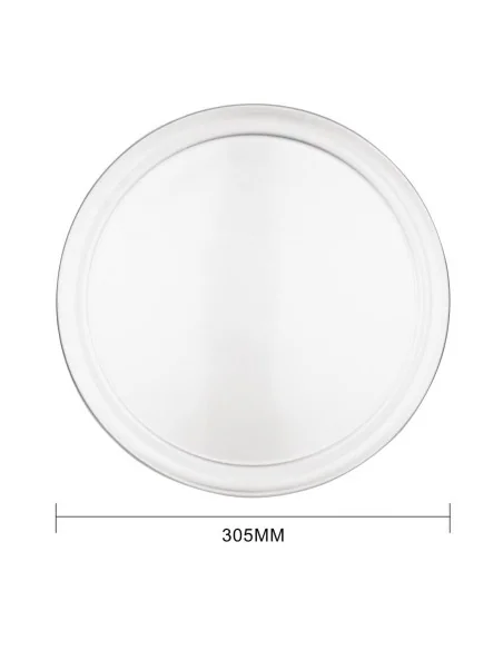 Plaque à pizza en aluminium trempé Vogue 30,5 cm