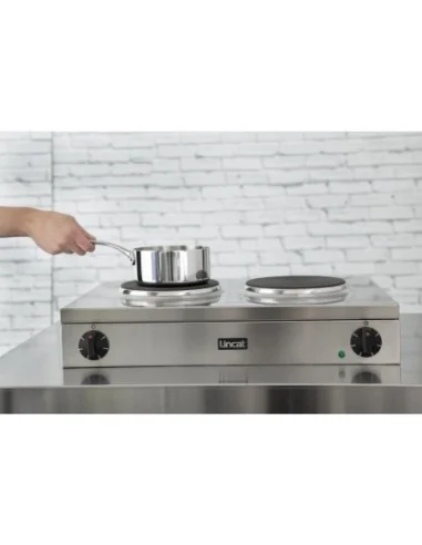 Plaque de cuisson électrique double Lincat Lynx 400 LBR2