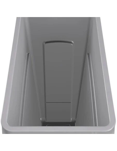 Collecteur Slim Jim Rubbermaid 60L