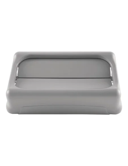 Couvercle basculant gris pour déchets divers Rubbermaid