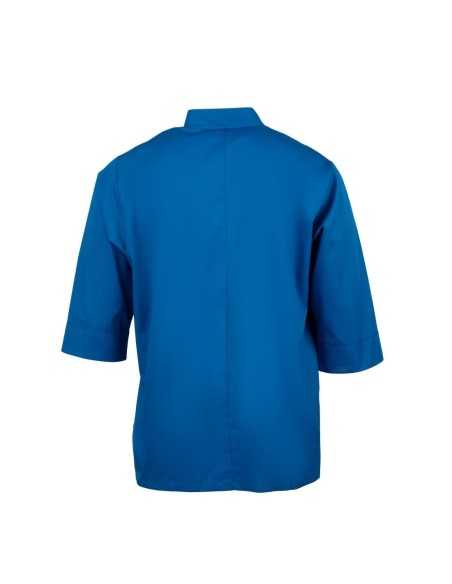 Veste de cuisine mixte Chef Works bleue XL