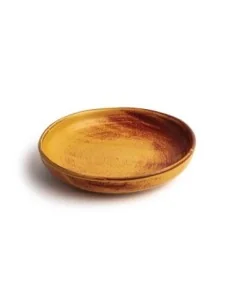 Assiettes creuses calottes terre de sienne Olympia Canvas 23 cm 2