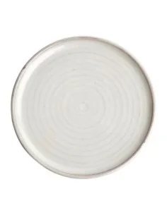 Assiettes plates blanc Murano Olympia Canvas 26,5 cm  (Lot de 6)