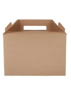 Grandes boîtes à emporter kraft recyclables Colpac (lot de 125) 2