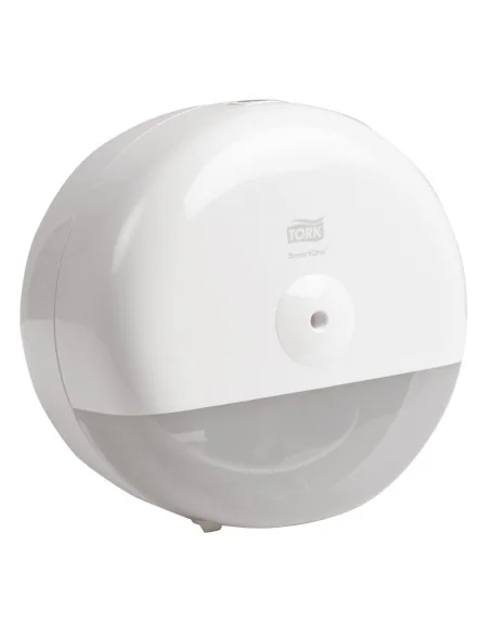 Distributeur de papier toilette Tork Smart One Mini blanc
