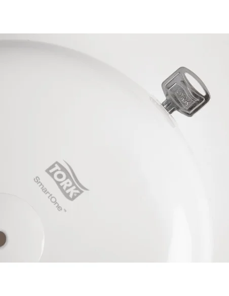 Distributeur de papier toilette Tork Smart One Mini blanc