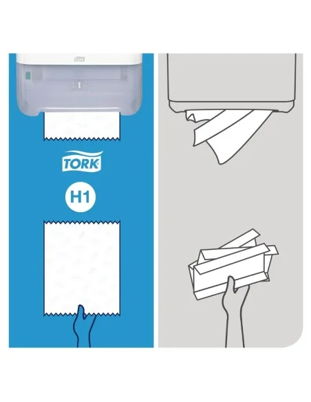 Distributeur de bobine d'essuie-mains Tork Matic blanc