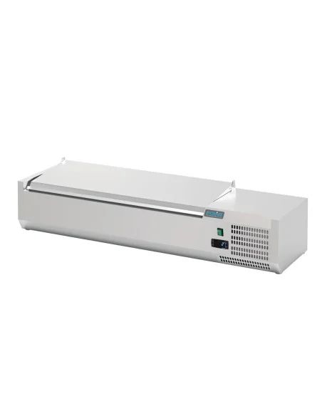 Saladette à poser avec couvercle Polar Série G 5x GN 1/4