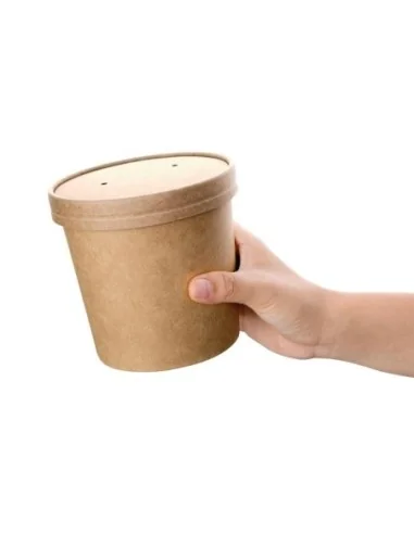 Couvercles pour pots à soupe Fiesta Recyclable 118 mm (lot de 500)