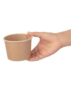 Pots à soupe compostables en PLA Fiesta Compostable 98 mm - 34 cl (x500) 2