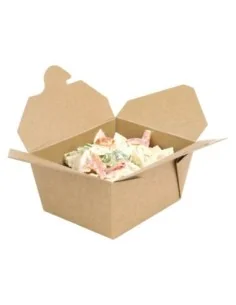 Boîtes alimentaires en carton compostables Fiesta Compostable 600ml (lot de 200) 2