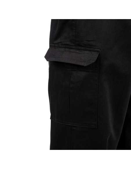 Pantalon de cuisine mixte Chef Works Slim Fit Cargo noir XL