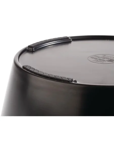 Bol noir et bois APS Frida 220(Ø)mm 2,2L