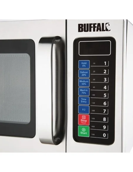 Micro-ondes professionnel programmable Buffalo 25L 1000W