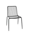Chaises en fils d'acier Bolero (lot de 4)