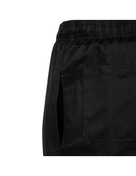 Pantalon de cuisine mixte Chef Works Slim Fit Cargo noir XXL