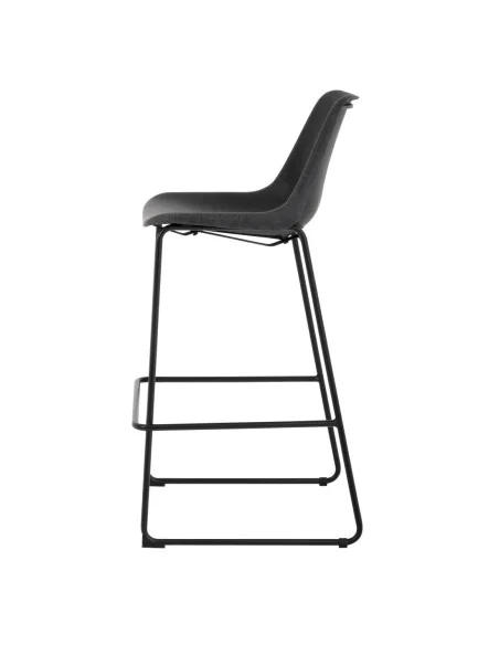 Tabouret haut Bolero Rodeo noir