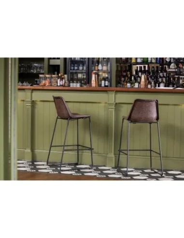 Tabouret haut Bolero Rodeo moka