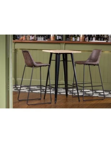 Tabouret haut Bolero Rodeo moka