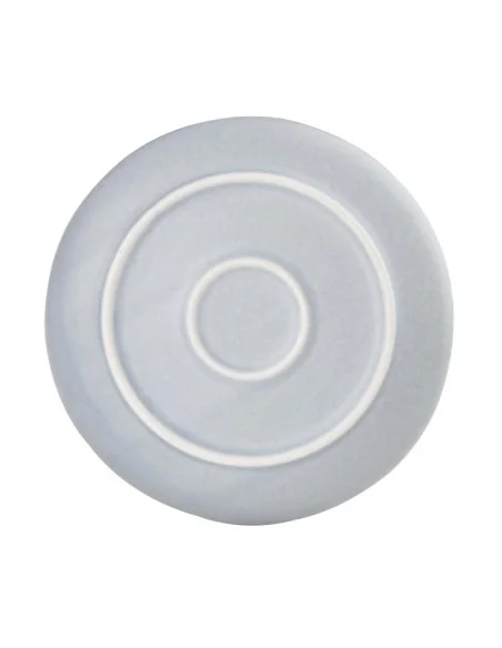 Assiettes plates Olympia Corallite grises 205 mm (lot de 6)