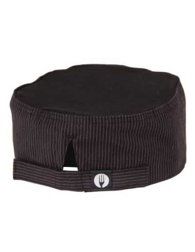 Calot de cuisine Cool Vent Chef Works finement rayé