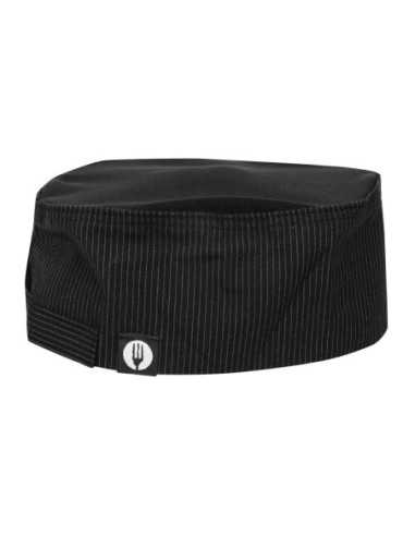 Calot de cuisine Cool Vent Chef Works finement rayé