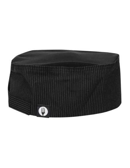 Calot de cuisine Cool Vent Chef Works finement rayé