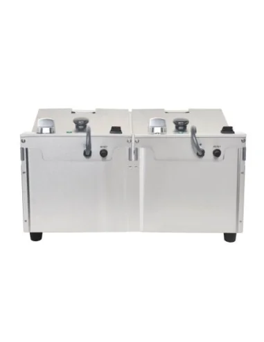 Friteuse double Buffalo - 2x5L 2x2,8kW