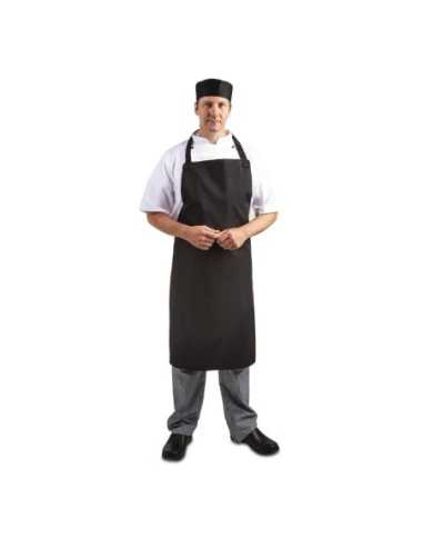 Tablier bavette Whites noir