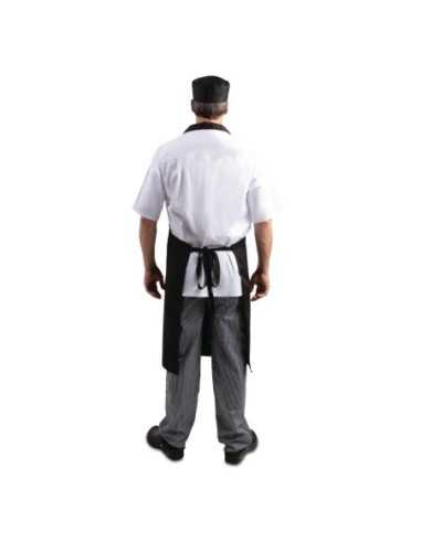 Tablier bavette Whites noir